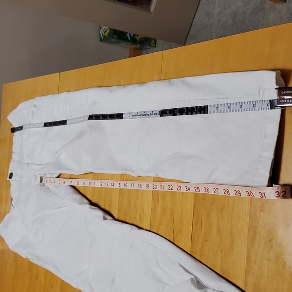 14th &Union Men's slim fit white pants - 30Wx32L- good used condition- SFH - Picture 6 of 11